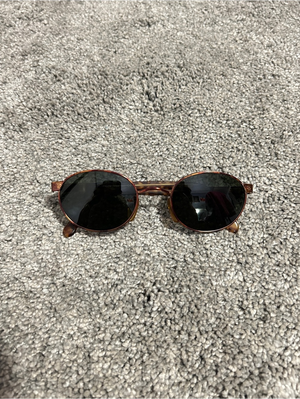Vintage Giorgio Armani Tortoiseshell Sunglasses - Made in Italy
